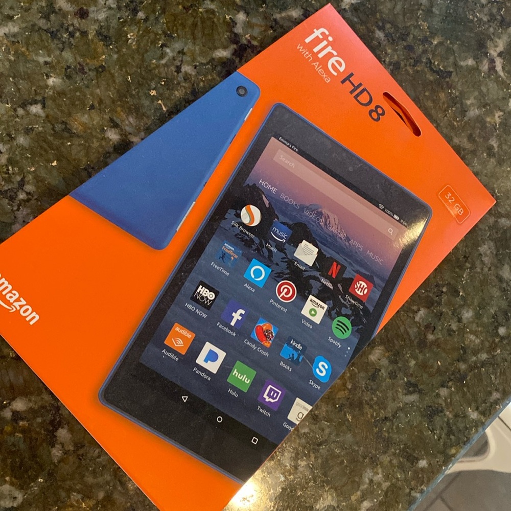 Kindle Fire HD8 - Marine Blue